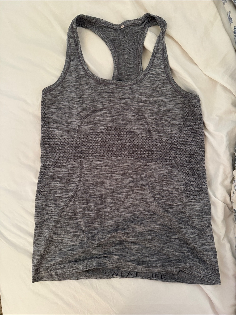 Lululemon Women's Gray Racerback Tank Top